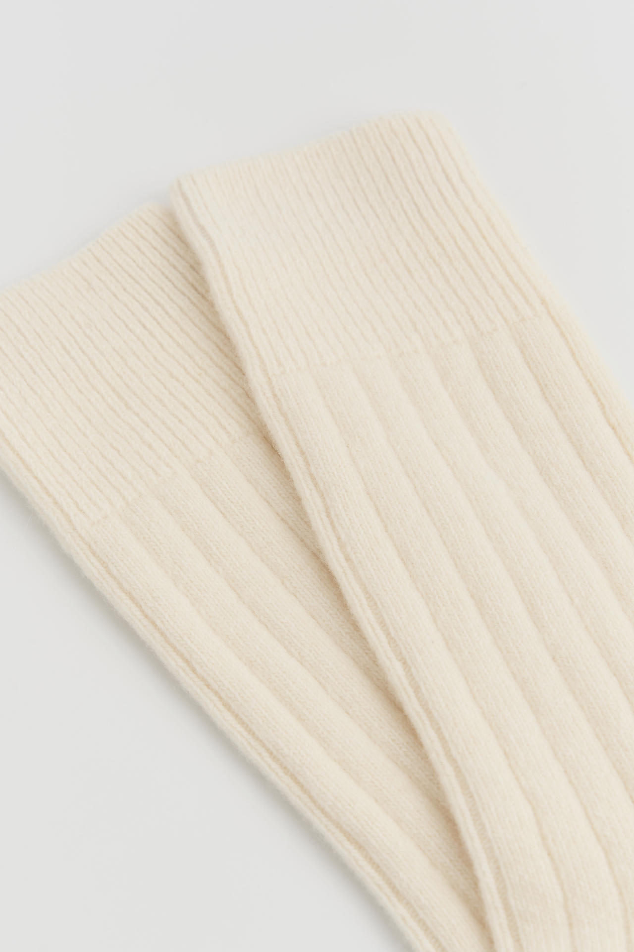 Pairs Merino Bed Socks - Clotted Cream