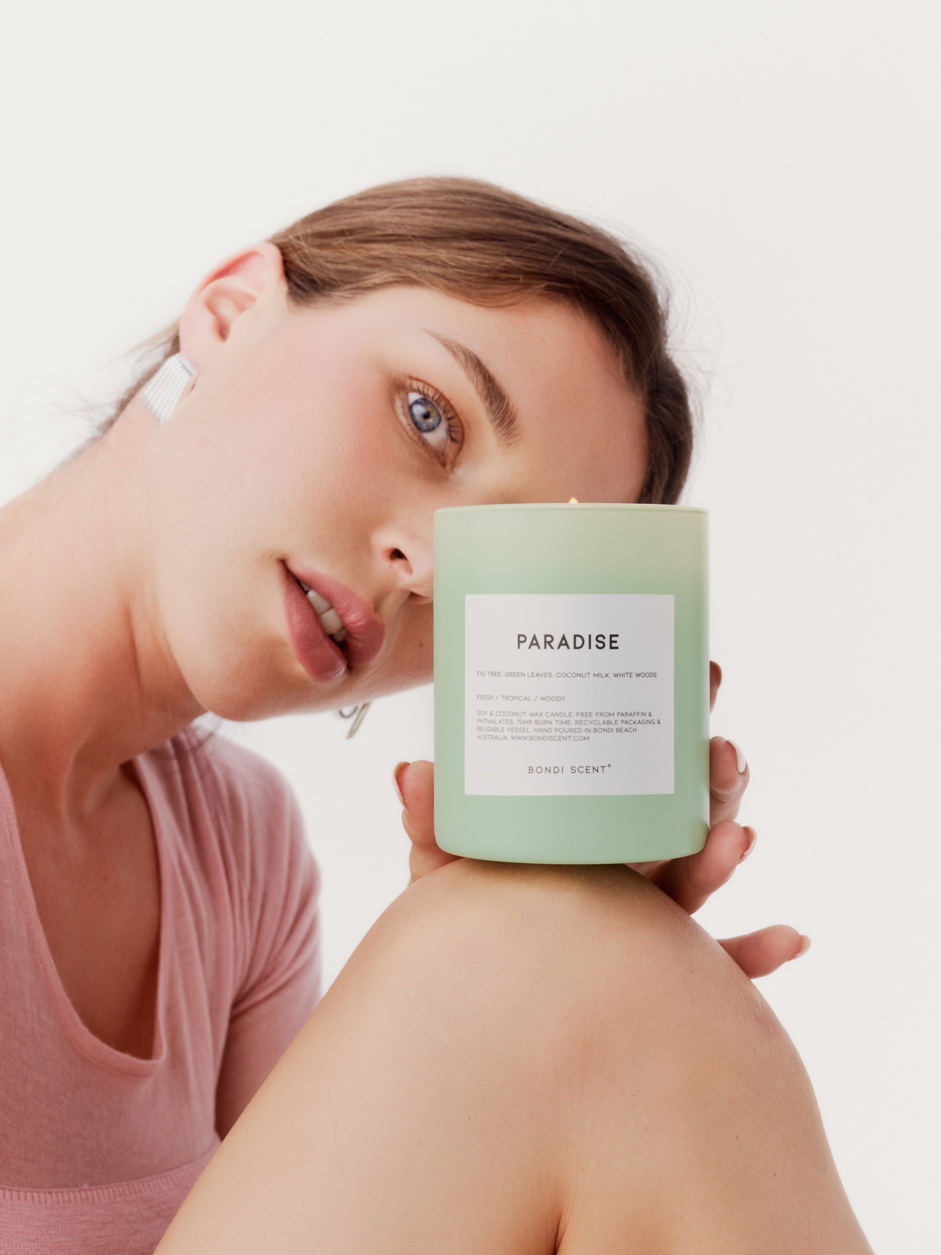 Paradise Green Candle