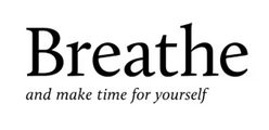  'Breathe and make time for yourself' logo