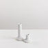 Pair of Bondi Scent taper candle holders on white background